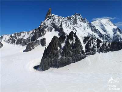 Climbing Dent du Geant